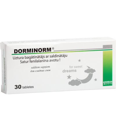 DORMINORM melatonīns, N30