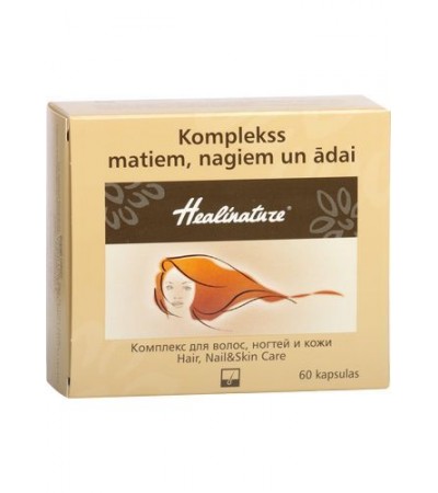 APTIEKAS PRODUKCIJA Healinature® Komplekss matiem, nagiem un ādai, N60