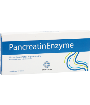 Pankreatīna enzīms/ PancreatinEnzyme, N20