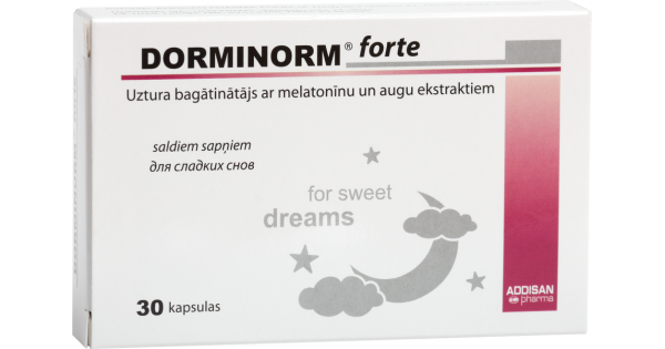 DORMINORM® Forte with melatonin, N30
