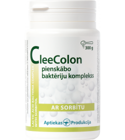 CleeColon pienskābo baktēriju komplekss ar sorbītu, 300g