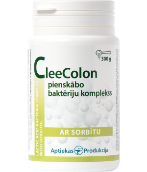 CleeColon pienskābo baktēriju komplekss ar sorbītu, 300g