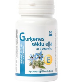 Gurķenes sēklu eļļa ar E vitamīnu, N60
