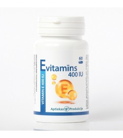 E Vitamīns 400 IU, N30