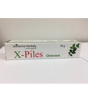 Unifarma Herbals X-Piles ziede, 30g