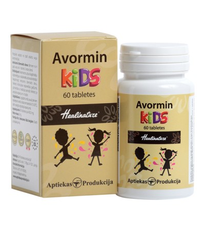 Healinature® Avormin Kids tabletes N60 Healinature® Avormin Kids tabletes N60