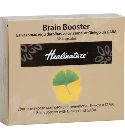 Healinature® Для активности мозговой деятельности с Гинкго и ГАМК, N32