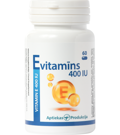 E Vitamīns 400 IU, N30