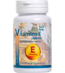 Vitamin E (400 IU) caps N30