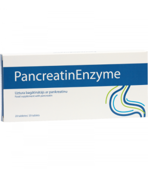 Pankreatīna enzīms/ PancreatinEnzyme, N20