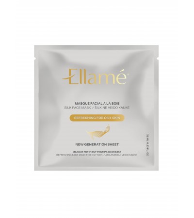 Ellame Refreshing Complex zīda sejas maska Ellame Refreshing Complex zīda sejas maska