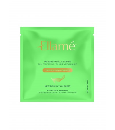 Ellame Triple Hydro Complex шелковая маска для лица