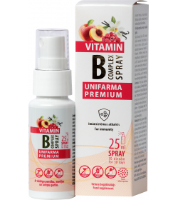 UNIFARMA Premium Vitamin B Complex spray 25 ml