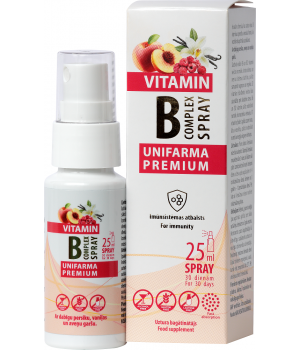 UNIFARMA Premium Vitamin B Complex spray 25 ml