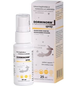 DORMINORM sprejs ar melatonīnu, 25ml