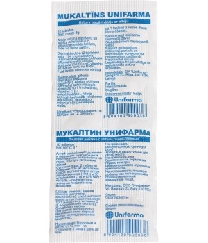 Mucaltin UNIFARMA tab N10