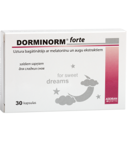 DORMINORM® Forte ar melatonīnu, N30