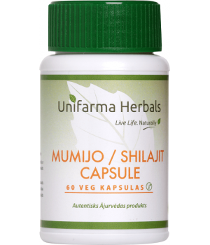 Unifarma Herbals Mumijo/ Shilajit, N60 