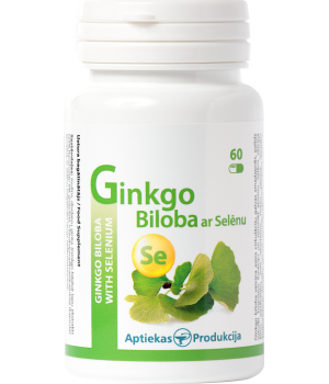 Ginkgo Biloba ar Selēnu, N60