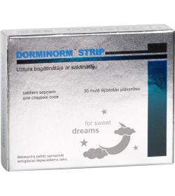 DORMINORM® STRIP melatonīns 1mg, N30 